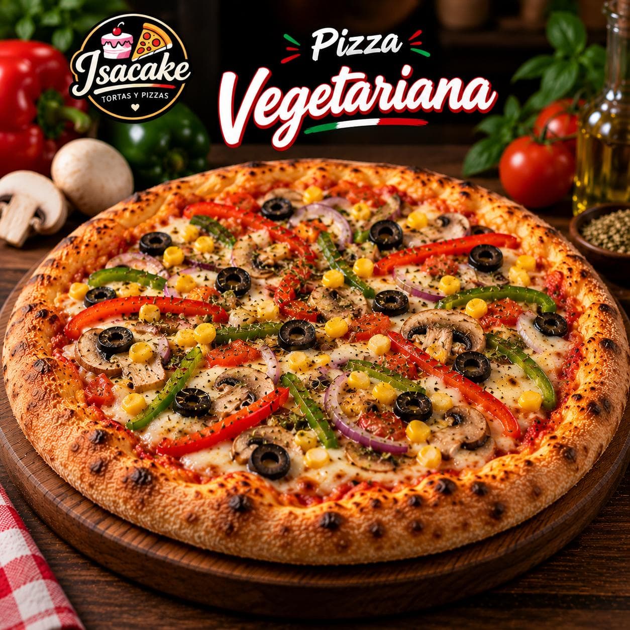 PIZZA VEGETARIANA