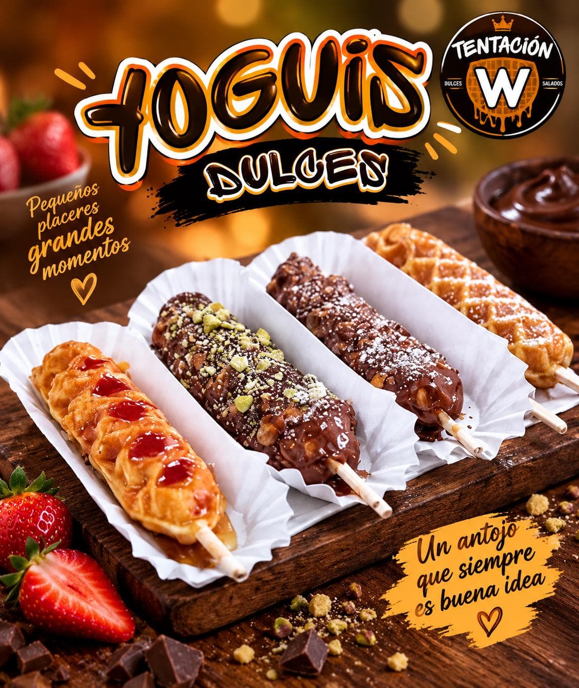 YOGUIS DULCES Y SALADOS