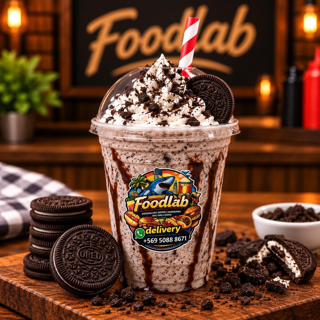 MALTEADA FOODLAB DE OREO