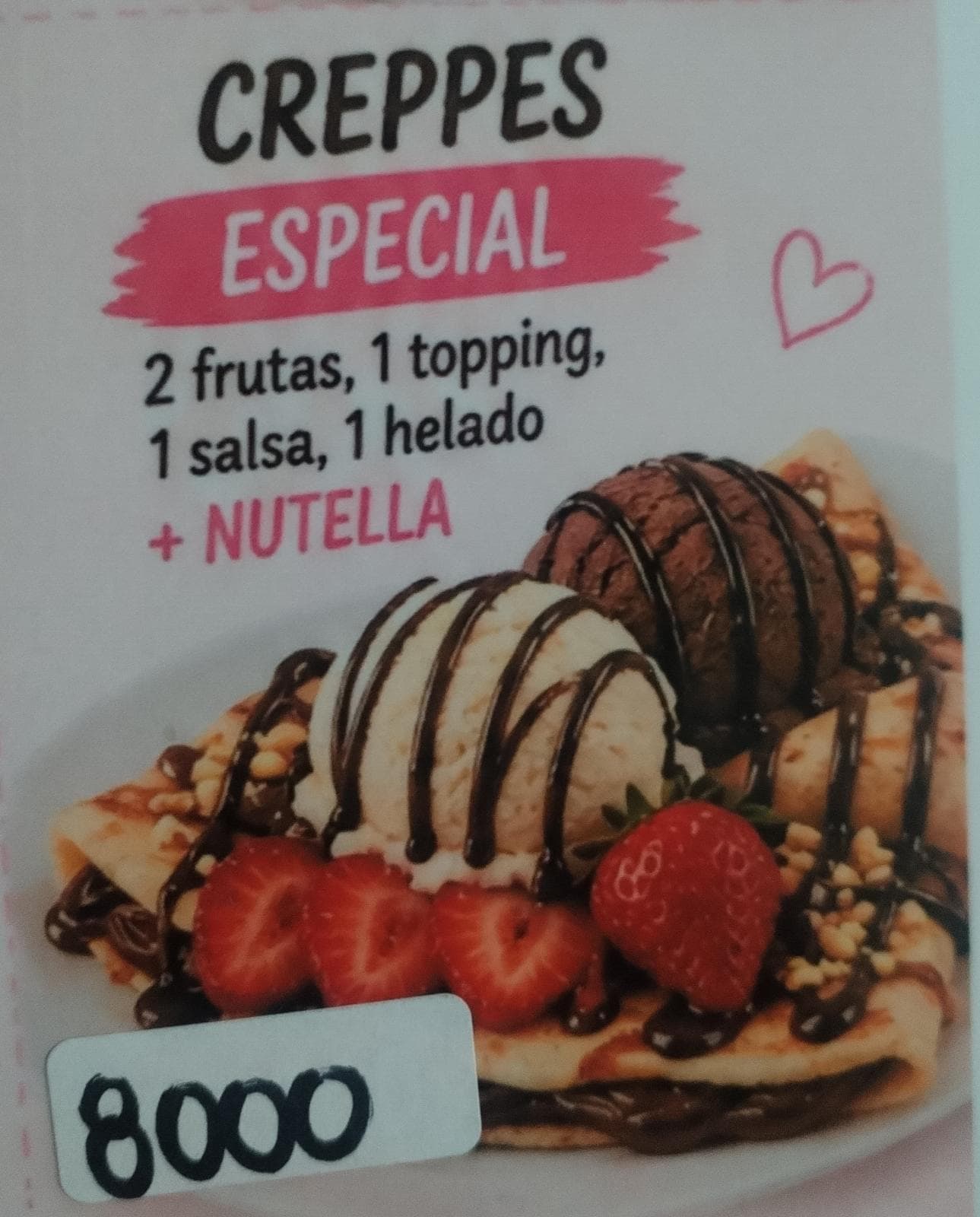 CREPPES ESPECIAL