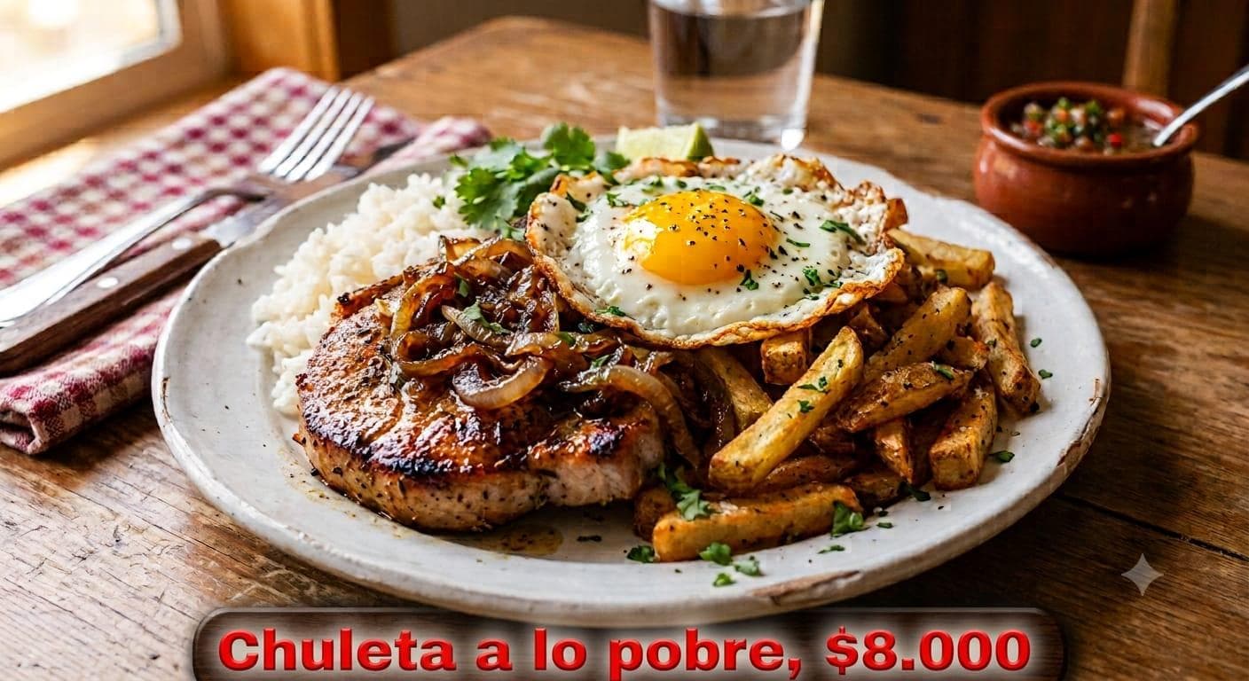 Chuleta alo pobre