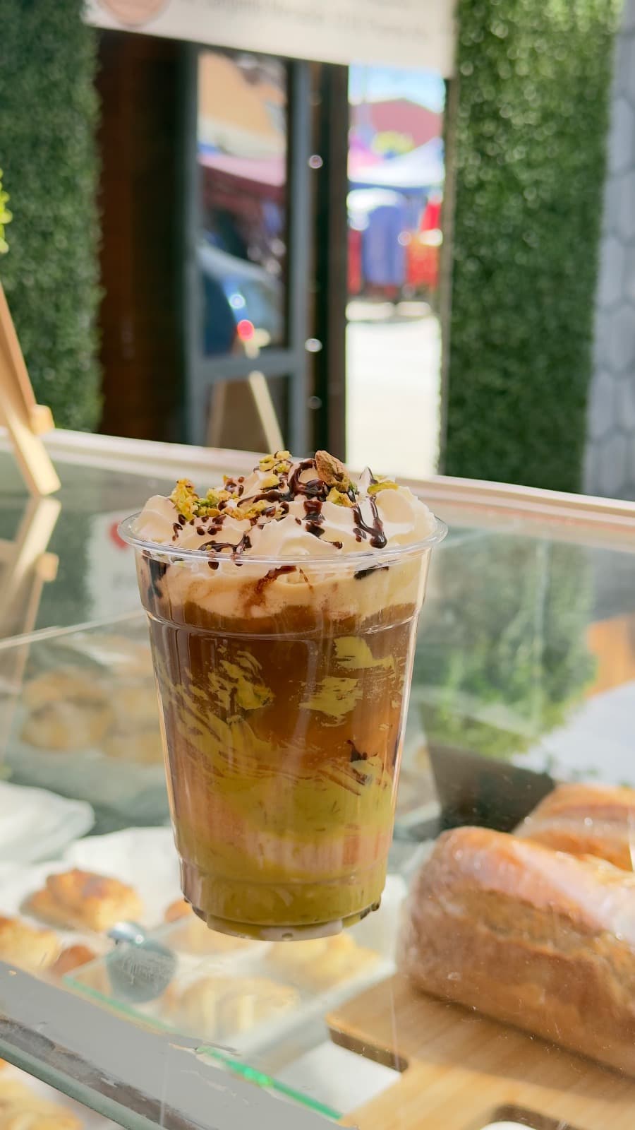 Iced Coffe Pistacho