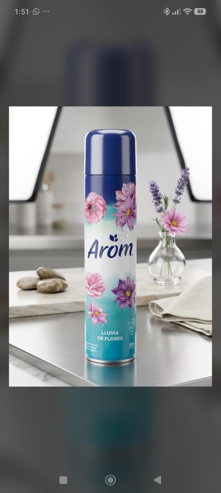 Aroma lluvia de flores