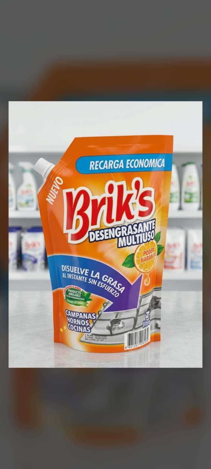 Desengrasante multiuso