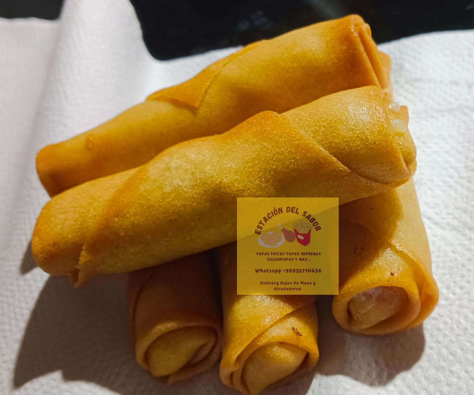 Arrollados jamón queso