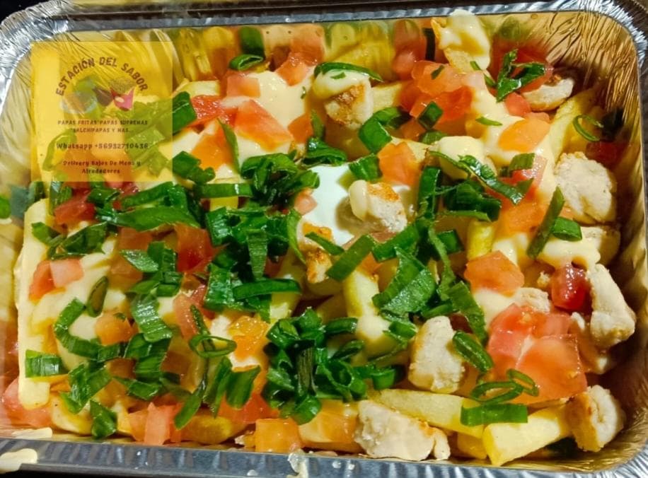 PAPAS SUPREMAS DE POLLO