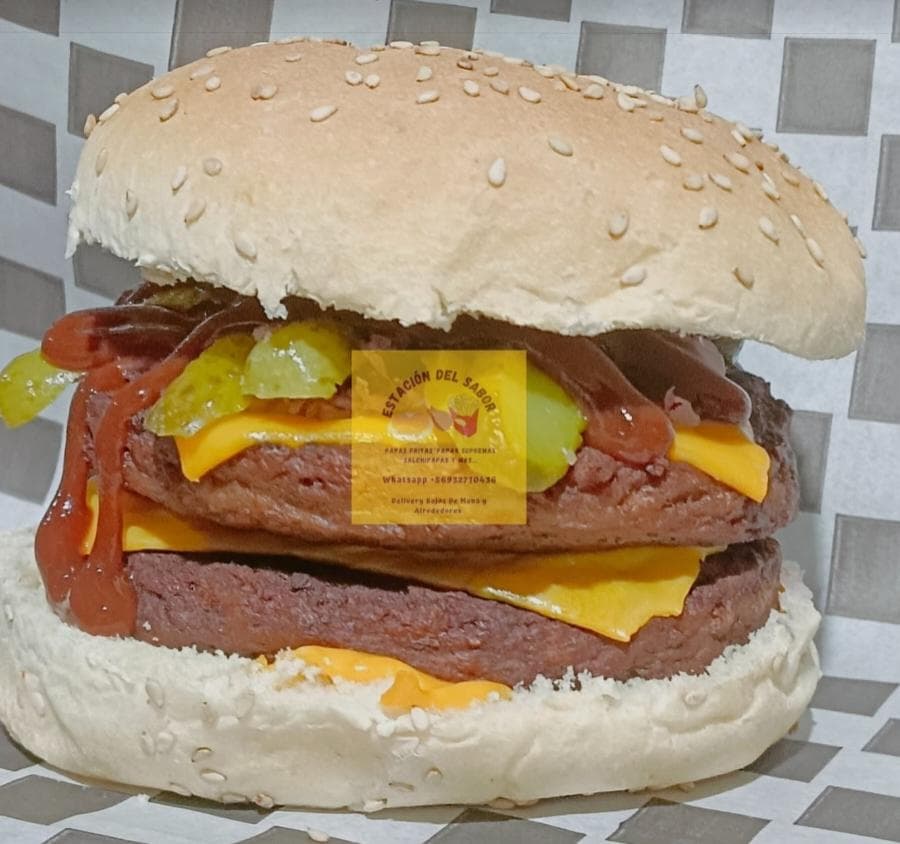 HAMBURGUESA VAQUERA DOBLE