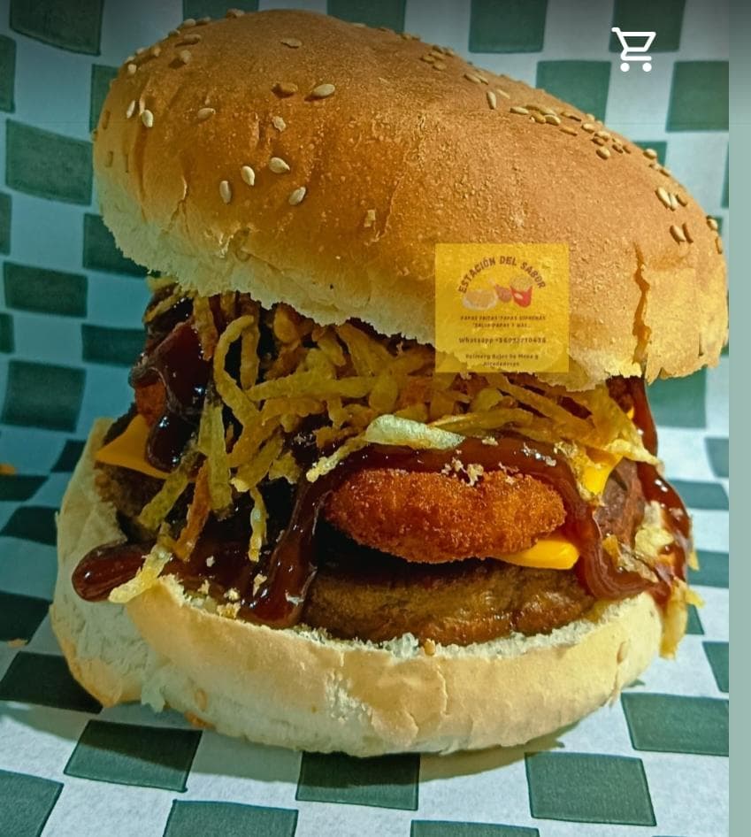 HAMBURGUESA LA CEBOLLERA