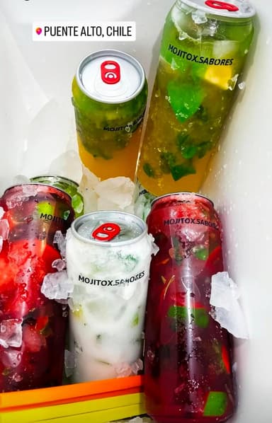 Logo de MOJITOX .SABORES