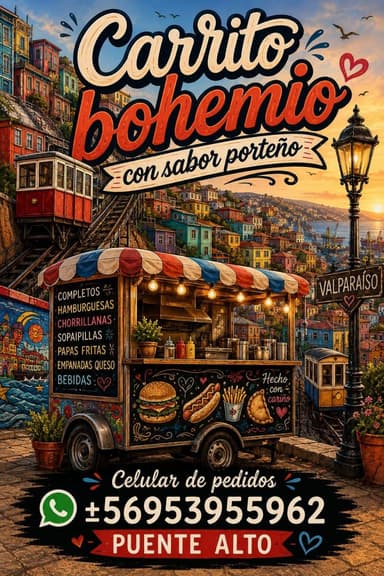 Logo de El Carrito Bohemio