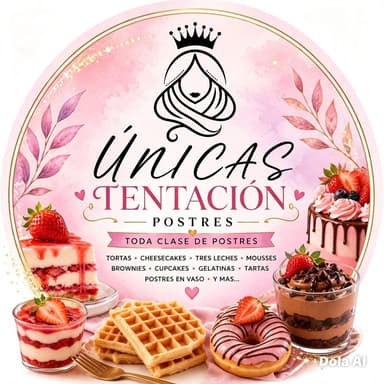 Logo de UNICAS TENTACIONES POSTRES
